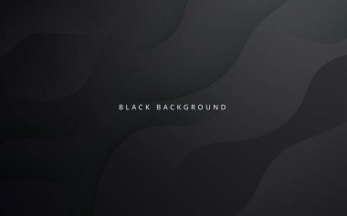 soyut siyah köşegen şekilli ışık ve gölge dalgalı arkaplan. eps10 vektörü