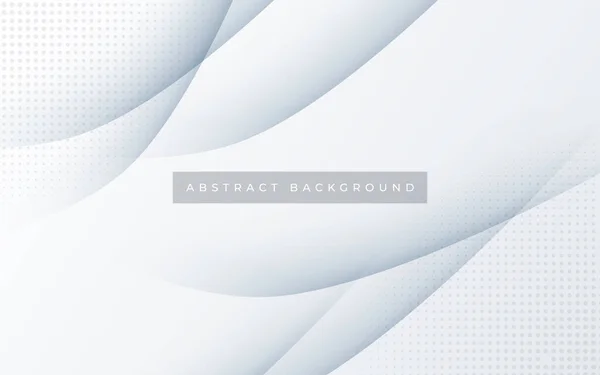 Yarım ton noktalı soyut beyaz gri renk dekorasyon arka planında. eps10 vektörü