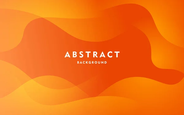 Abstrakte Orange Farbverlauf Moderne Wellenform Textur Und Glatte Weiche Farbe — Stockvektor
