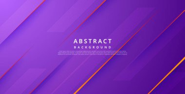 Asgari geometrik mor soyut arkaplan, dinamik şekil bileşimi iniş sayfası arkaplanı.