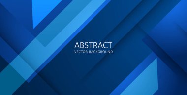 Soyut koyu mavi ışık, üçgen şekilli, gölge dekoratif arka plan. eps10 vektörü
