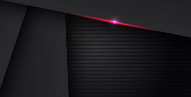 soyut açık kırmızı siyah uzay çerçeve düzeni teknoloji üçgeni konsepti gri doku arkaplanı.