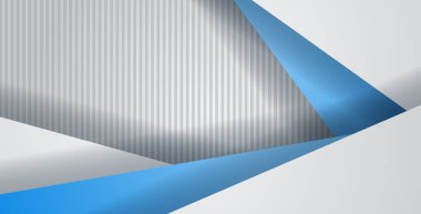 geometrik dikdörtgen desenli soyut mavi gri renk arka plan örtüşüyor. eps10 vektörü