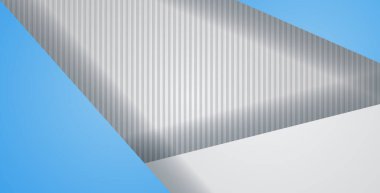 geometrik dikdörtgen desenli soyut mavi gri renk arka plan örtüşüyor. eps10 vektörü