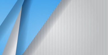 geometrik dikdörtgen desenli soyut mavi gri renk arka plan örtüşüyor. eps10 vektörü