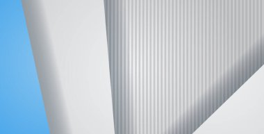 geometrik dikdörtgen desenli soyut mavi gri renk arka plan örtüşüyor. eps10 vektörü