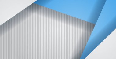 geometrik dikdörtgen desenli soyut mavi gri renk arka plan örtüşüyor. eps10 vektörü