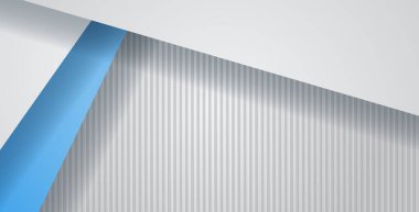 geometrik dikdörtgen desenli soyut mavi gri renk arka plan örtüşüyor. eps10 vektörü