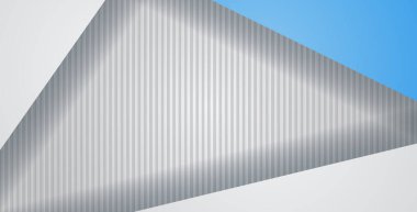 geometrik dikdörtgen desenli soyut mavi gri renk arka plan örtüşüyor. eps10 vektörü