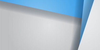 geometrik dikdörtgen desenli soyut mavi gri renk arka plan örtüşüyor. eps10 vektörü