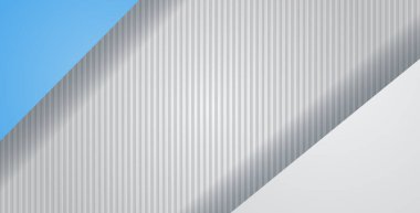 geometrik dikdörtgen desenli soyut mavi gri renk arka plan örtüşüyor. eps10 vektörü