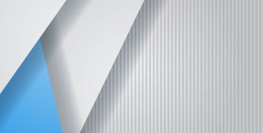 geometrik dikdörtgen desenli soyut mavi gri renk arka plan örtüşüyor. eps10 vektörü