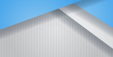 geometrik dikdörtgen desenli soyut mavi gri renk arka plan örtüşüyor. eps10 vektörü