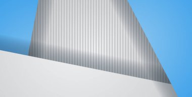 geometrik dikdörtgen desenli soyut mavi gri renk arka plan örtüşüyor. eps10 vektörü