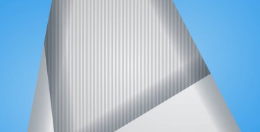 geometrik dikdörtgen desenli soyut mavi gri renk arka plan örtüşüyor. eps10 vektörü