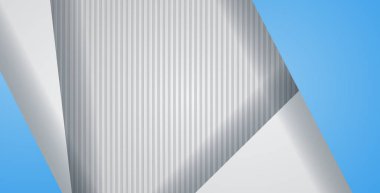 geometrik dikdörtgen desenli soyut mavi gri renk arka plan örtüşüyor. eps10 vektörü