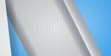 geometrik dikdörtgen desenli soyut mavi gri renk arka plan örtüşüyor. eps10 vektörü