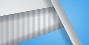 geometrik dikdörtgen desenli soyut mavi gri renk arka plan örtüşüyor. eps10 vektörü