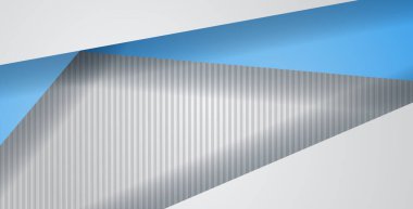 geometrik dikdörtgen desenli soyut mavi gri renk arka plan örtüşüyor. eps10 vektörü