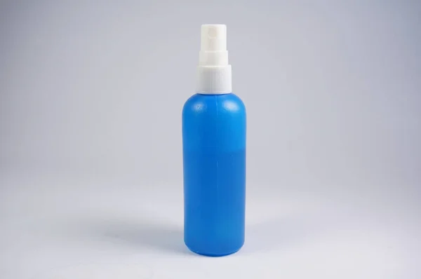 Spray Butelka Alkohol Spray Białym Tle Spray Antivirus Spray Sanitizer — Zdjęcie stockowe