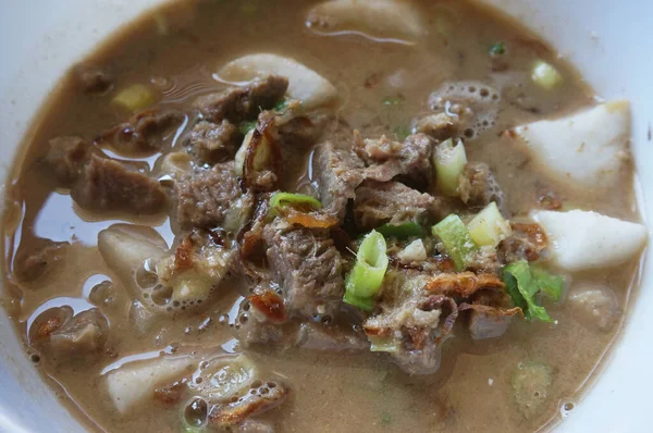 Coto Makassar 술라웨시 인도네시아의 수프이다 선택적 — 스톡 사진
