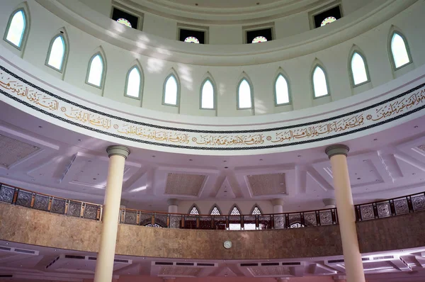 stock image Sangatta, East Borneo, Indonesia. 29 Januari 2020. Inside Architecture Al Faruq Mosque. One of the grandest mosques at east borneo-Indonesia.                                                    