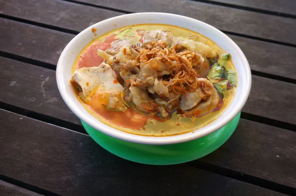 인도네시아어 닭고기 소고기 지방이 미트볼 선택적 — 스톡 사진