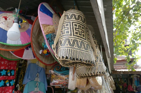 Various Kinds Typical East Kalimantan Tourist Souvenirs Visiting Samarinda City — Stock Photo, Image