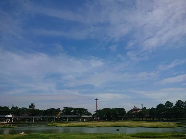 Leitartikel Oktober 2022 Tmii Taman Mini Indonesien Indah Mini Archipel — Stockfoto