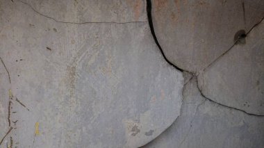 çatlak ya da hasarlı beyaz duvar