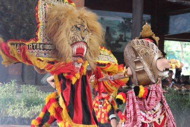 TMII, Güzel Endonezya Minyatür Parkı Endonezya, Jakarta, 09 Kasım 2024 Reog Ponorogo, Prabu Kelana Sewandana