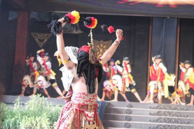 TMII, Güzel Endonezya Minyatür Parkı Endonezya, Jakarta, 09 Kasım 2024 Reog Ponorogo, Prabu Kelana Sewandana