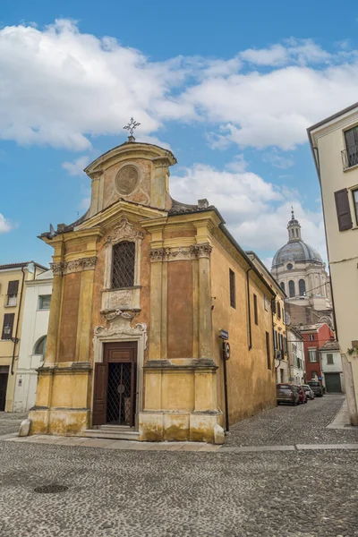 Beautiful Little Church Madonna Earthquake Mantua — Stock Photo, Image