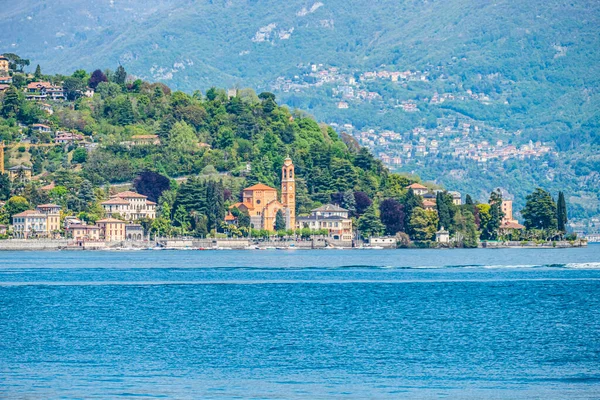 High Γωνία Άποψη Του Tremezzo Στη Λίμνη Como — Φωτογραφία Αρχείου