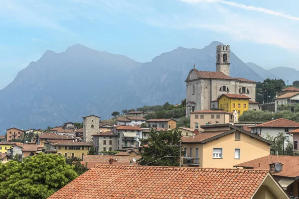 stock image  Beautiful ancient church in SIviano in Monte Isola