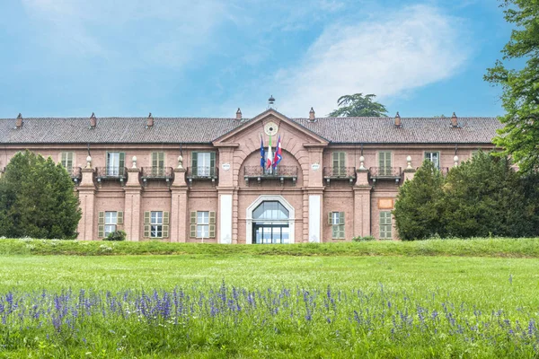 Venaria Itália 2022 Bela Fachada Castelo Mandria Venaria Reale — Fotografia de Stock