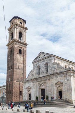 Torino, İtalya - 05-06-2022: Güzel Torino Duomo