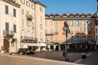 intra, Italy - 02-05-2023: The beautiful main square of Intra