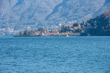 Landscape of Torno in the Lake of Como