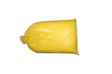 Toplu Pudra ya da Sanayi Kullanımı İçin Pigment içeren Sarı Sanayi Çantası