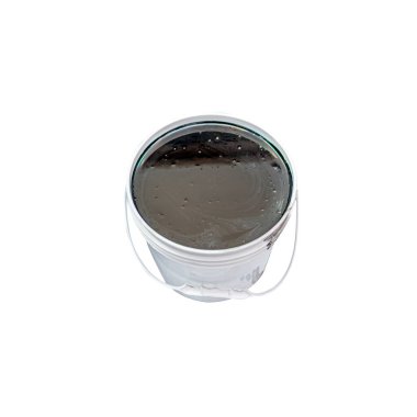 Siyah boya sıvısıyla kovayı aç