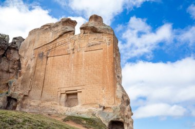 Eskişehir 'in Yazilikaya kentindeki Midas Anıtı.