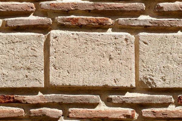 Natuurlijke Stenen Muur Achtergrond Stone Wall Tegels Design — Stockfoto