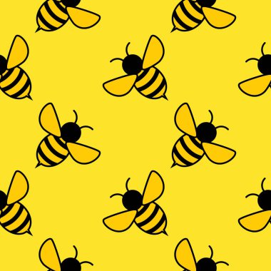 Bal arı seamless modeli