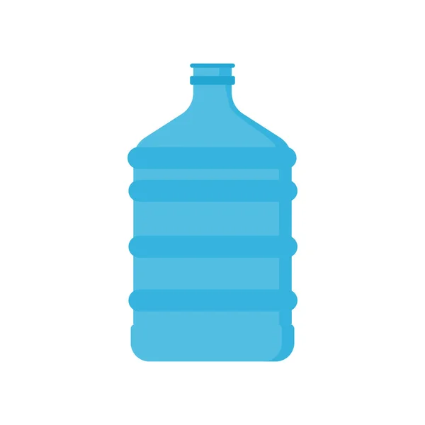 Νερό Γαλόνι Επίπεδη Σχεδίαση Πρότυπο Διάνυσμα Μεγάλο Μπουκάλι Καθαρό Νερό — Διανυσματικό Αρχείο