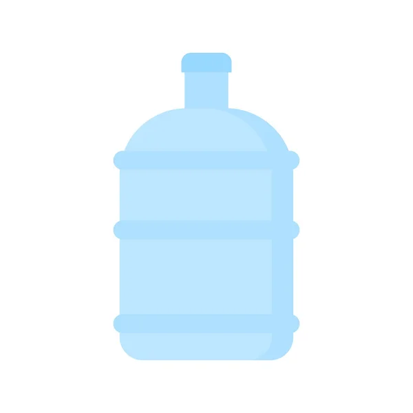 Νερό Γαλόνι Επίπεδη Σχεδίαση Πρότυπο Διάνυσμα Μεγάλο Μπουκάλι Καθαρό Νερό — Διανυσματικό Αρχείο