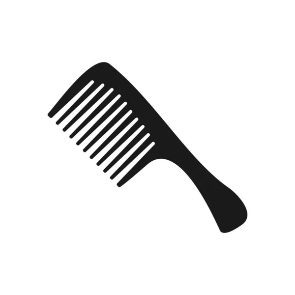 Χτένα Μαλλιών Επίπεδη Σχεδίαση Διανυσματική Απεικόνιση — Διανυσματικό Αρχείο