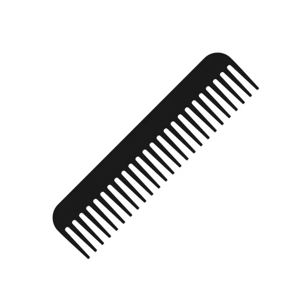Peigne Cheveux Dessin Plat Illustration Vectorielle — Image vectorielle