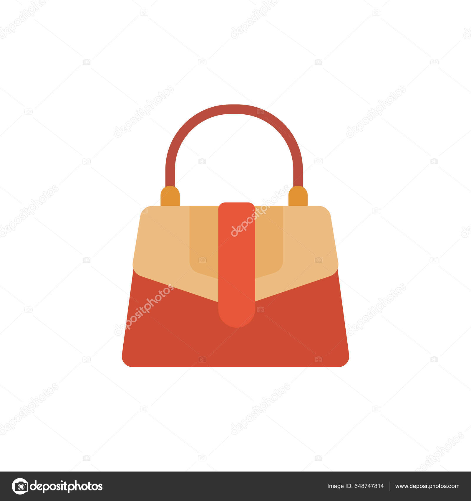 Γυναικεία Τσάντα Επίπεδη Σχεδίαση Διανυσματική Απεικόνιση Δερμάτινες Τσάντες  Γυναίκα Πολύχρωμη Stock Vector by ©diplograma 648747814