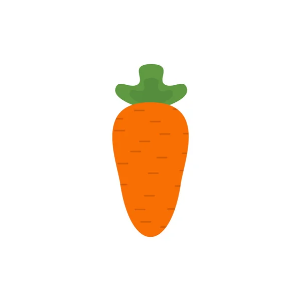 stock vector carrot flat design vector illustration. Carrot icon isolated on white background. Veg icon illustration. Carrot, vegetable, food, vector flat style. Vector orange flat carrot icon.